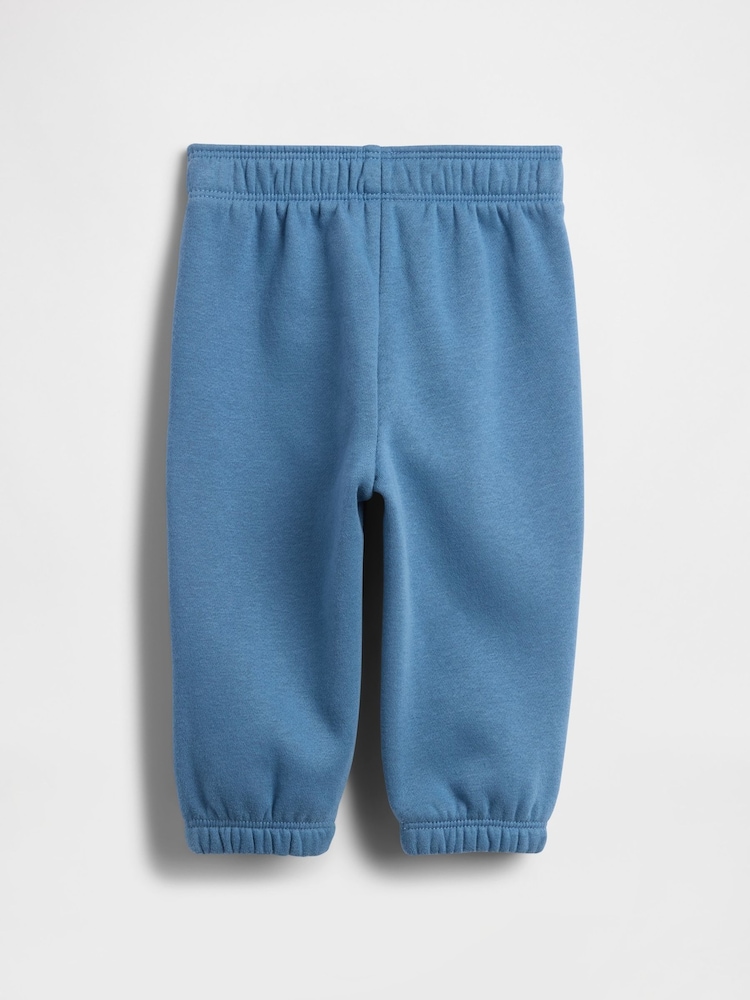 Gap Blue Vintage Soft Logo Joggers (Newborn-24mths) (0-24mths) - Image 2 of 2 Gap Blue Vintage Soft Logo Joggers (Newborn-24mths) (0-24mths) - Image 2 of 2