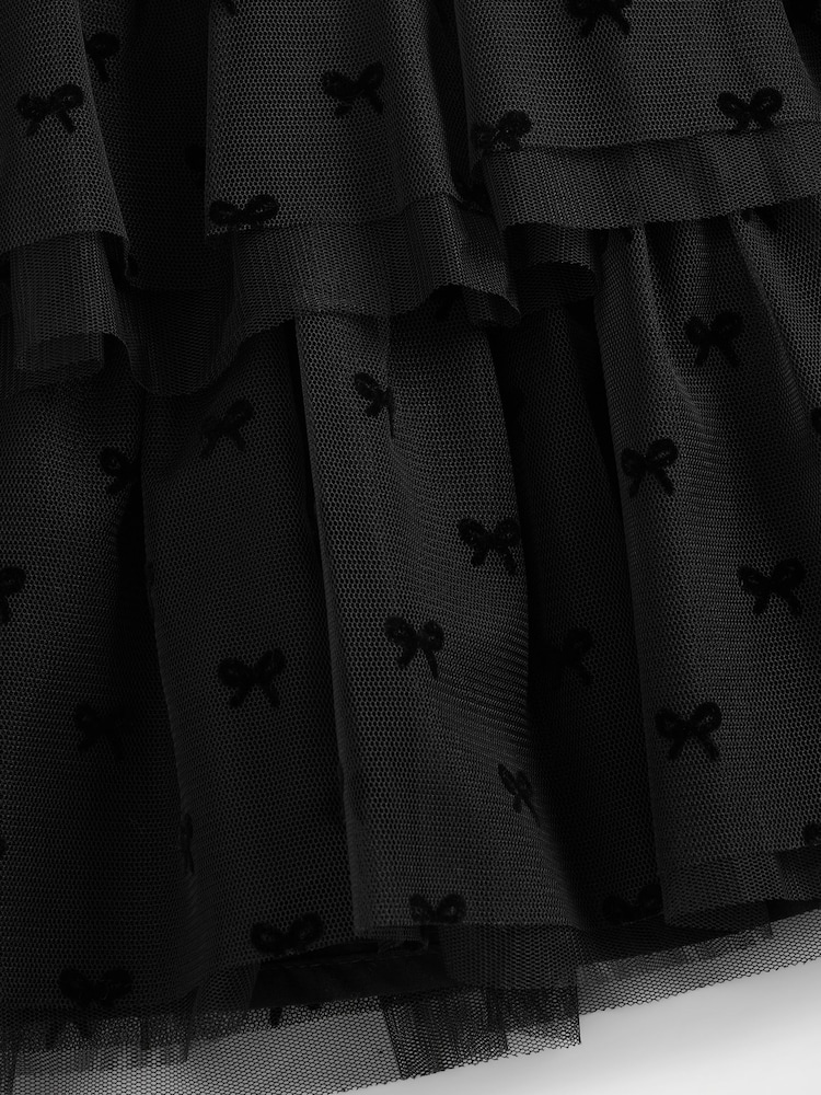 Gap Black Tiered Tulle Skirt (4-13yrs) (4-13yrs) - Image 2 of 2