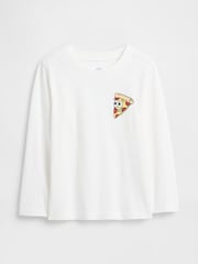 Gap White Graphic T-Shirt (6mths-5yrs) (6mths-5yrs) - Image 1 of 3
