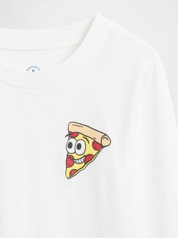 Gap White Graphic T-Shirt (6mths-5yrs) (6mths-5yrs) - Image 3 of 3
