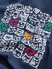 Navy Blue Tut Cat Licence Rugby Shirt - Image 5 of 5