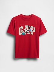 Gap Red Logo Graphic T-Shirt (4-13yrs) (4-13yrs) - Image 1 of 3