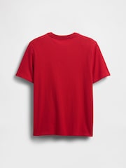 Gap Red Logo Graphic T-Shirt (4-13yrs) (4-13yrs) - Image 2 of 3