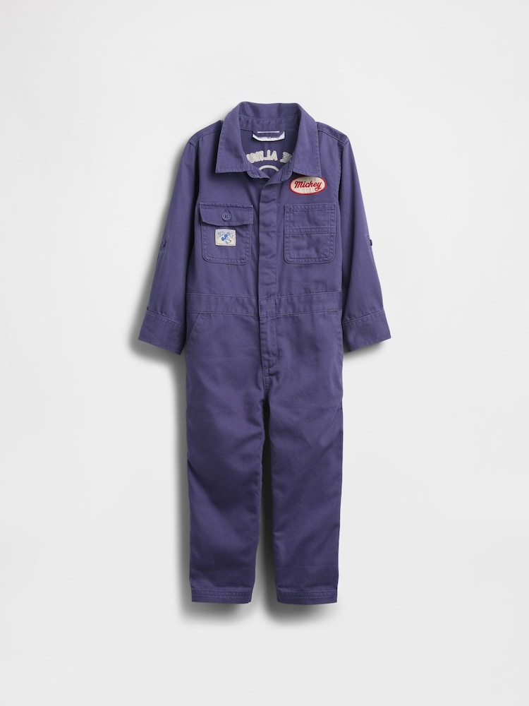 Gap Blue Disney Mickey Mouse Coveralls (6mths-5yrs) - Image 1 of 2 Gap Blue Disney Mickey Mouse Coveralls (6mths-5yrs) - Image 1 of 2