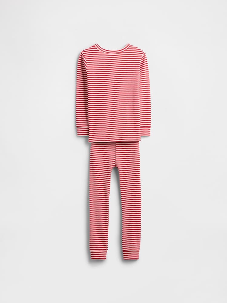 Gap Red Long Sleeve Pyjama Top & Trousers Set (6mths-5yrs) (6mths-5yrs) - Image 2 of 3 Gap Red Long Sleeve Pyjama Top & Trousers Set (6mths-5yrs) (6mths-5yrs) - Image 2 of 3