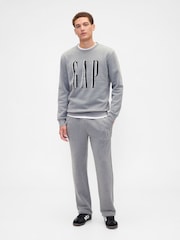 Gap Light Grey Logo Sweatshirt - Image 3 of 4
