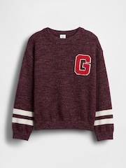 Gap Red Graphic Crew Neck Sweatshirt (6mths-5yrs) (6mths-5yrs) - Image 1 of 2