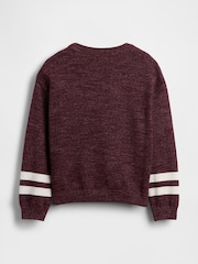 Gap Red Graphic Crew Neck Sweatshirt (6mths-5yrs) (6mths-5yrs) - Image 2 of 2