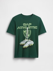 Gap Green Graphic T-Shirt (4-13yrs) (4-13yrs) - Image 1 of 2