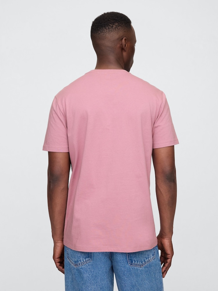 Camiseta de manga corta con logo de Gap - Imagen 2 de 5