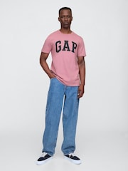 Camiseta de manga corta con logo de Gap - Imagen 3 de 5