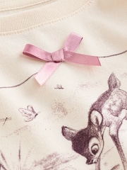 Gap White Bambi Disney Graphic Long Sleeve T-Shirt (6mths-5yrs) (6mths-5yrs) - Image 3 of 4