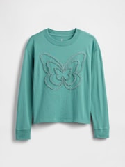 Gap White Disney Oversized Graphic T-Shirt (4-13yrs) - Image 3 of 4