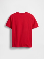 Gap Red Graphic T-Shirt (4-13yrs) (4-13yrs) - Image 2 of 3