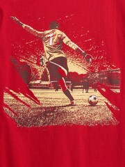 Gap Red Graphic T-Shirt (4-13yrs) (4-13yrs) - Image 3 of 3