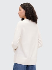 Gap Cream V-Neck Sweatshirt - Image 2 of 5