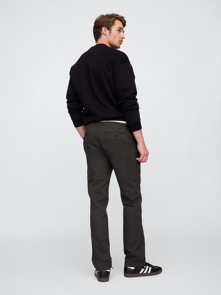 Gap Black Essential Chinos in Straight Fit - Image 2 of 6