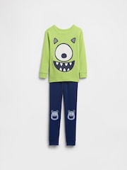 Gap Green Mike Wazowksi Disney Monsters Inc. Pyjama Set (6mths-5yrs) (6mths-5yrs) - Image 1 of 3