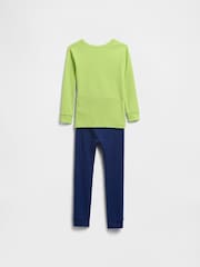 Gap Green Mike Wazowksi Disney Monsters Inc. Pyjama Set (6mths-5yrs) (6mths-5yrs) - Image 2 of 3