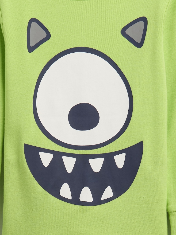 Gap Green Mike Wazowksi Disney Monsters Inc. Pyjama Set (6mths-5yrs) (6mths-5yrs) - Image 3 of 3
