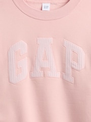 Rosa - Suéter con logo y corte holgado de Gap - Imagen 4 de 4