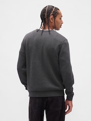 Gap Grey Classic Crew Neck Jumper - Image 2 of 4