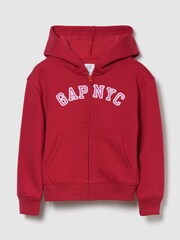 Gap Relaxed Logo Print Zip Hoodie (4-13yrs) (4-13yrs) - Bild 1 von 2