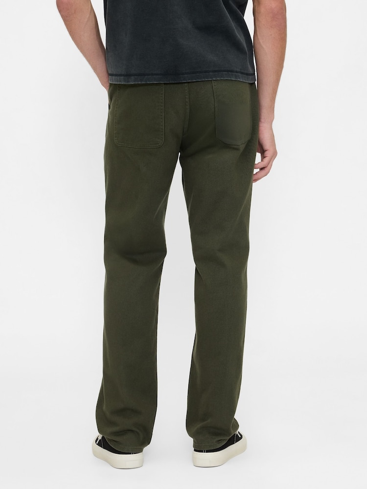 Gap Green Relaxed Utility Chinos - Image 2 of 5