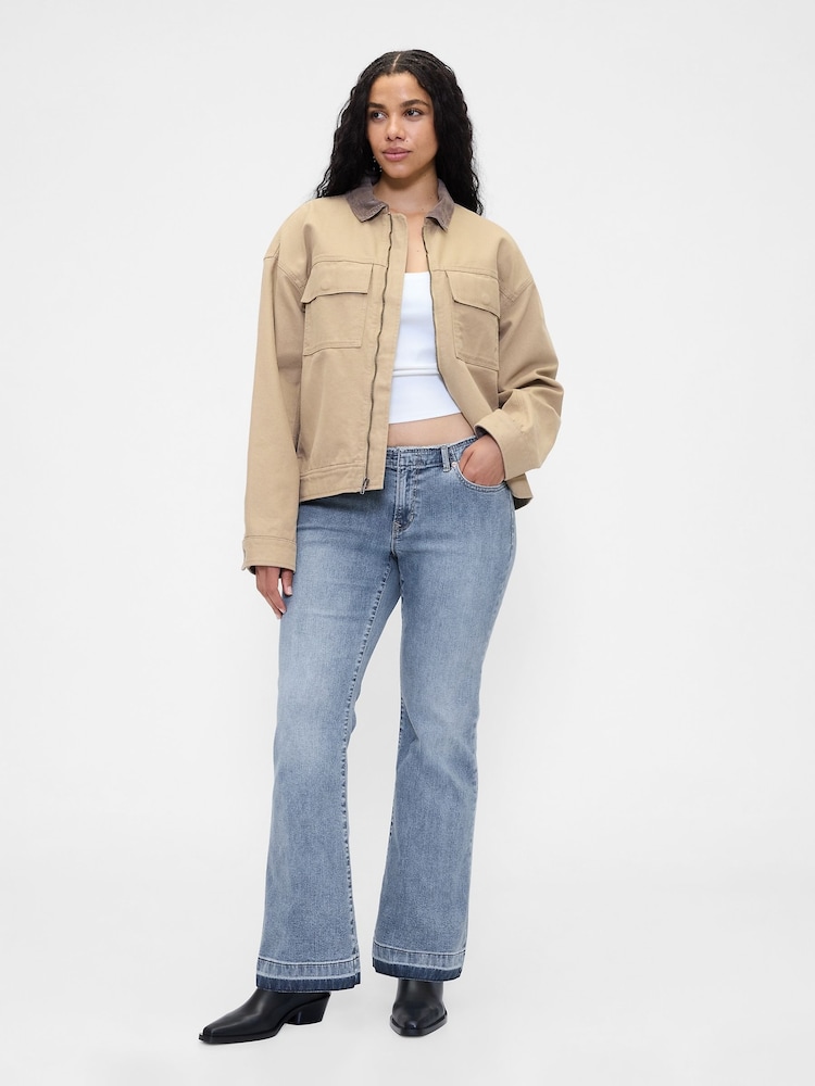 Gap Blue Low Rise Long and Lean Bootcut Jeans - Image 6 of 6 Gap Blue Low Rise Long and Lean Bootcut Jeans - Image 6 of 6