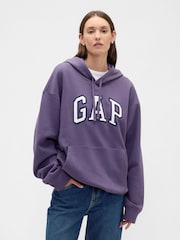Gap Purple Logo Hoodie - Image 1 of 5