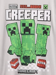 Gap Grey Minecraft Graphic T-Shirt (4-13yrs) (4-13yrs) - Image 3 of 3