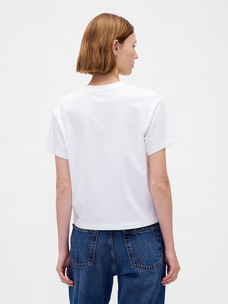 Gap Brooklyn Athletics Club Relaxed Graphic T-Shirt - Slika 2 iz 3