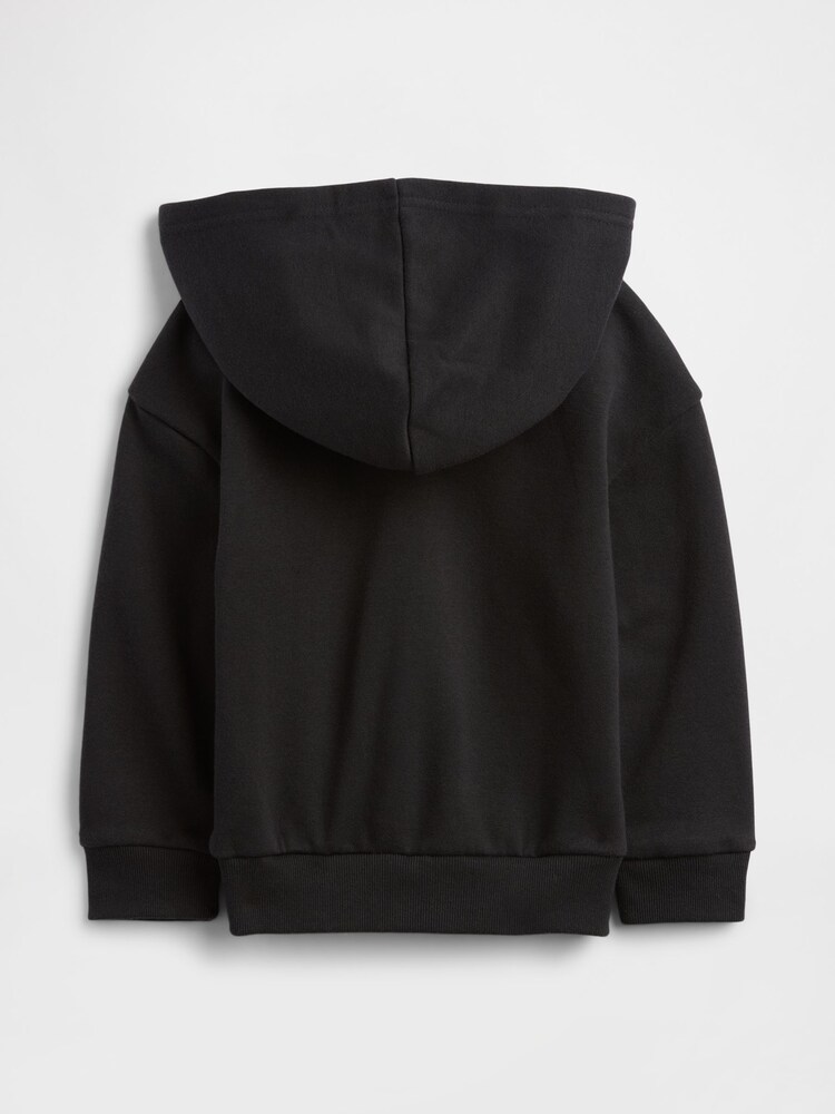 Gap Black Disney Mickey Mouse Relaxed Logo Hoodie (6mths-5yrs) (6mths-5yrs) - Image 2 of 3