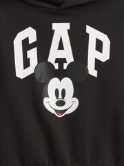 Gap Black Disney Mickey Mouse Relaxed Logo Hoodie (6mths-5yrs) (6mths-5yrs) - Image 3 of 3