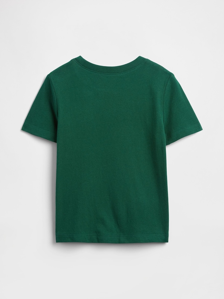 Gap Logo Crew Neck Short Sleeve T-Shirt (6mths-5yrs) (6mths-5yrs) - Slika 2 iz 3