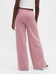 Rosa rubor - Pantalones de chándal baggy de pernera ancha suaves vintage de Gap - Imagen 2 de 5