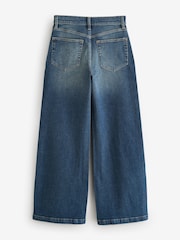 Gap Blue High Waisted Stride Wide-Leg Jeans - Image 8 of 11