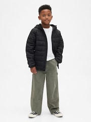 Gap Black Cold Control Puffer Jacket (4-13yrs) (4-13yrs) - Image 3 of 5
