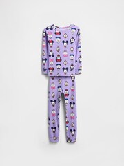 Gap Purple Long Sleeve Pyjamas Top & Trousers Set (6mths-5yrs) (6mths-5yrs) - Image 1 of 3