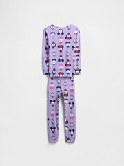 Gap Purple Long Sleeve Pyjamas Top & Trousers Set (6mths-5yrs) (6mths-5yrs) - Image 2 of 3