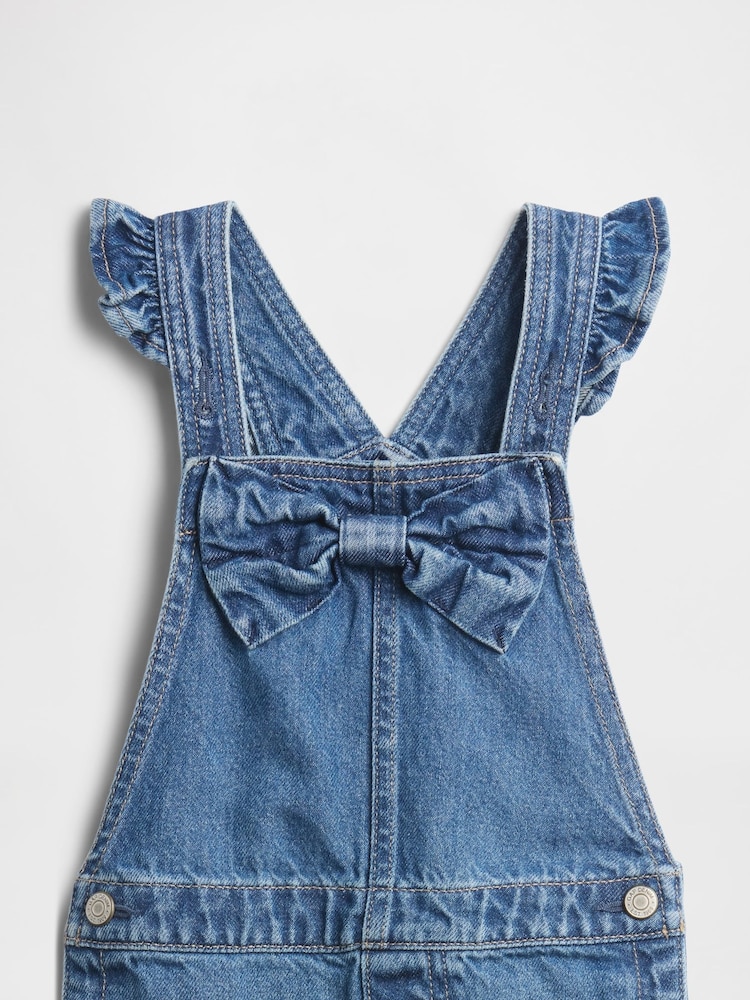 Gap Blue Devin Overalls Jeans (6mths-5yrs) (6mths-5yrs) - Image 3 of 3 Gap Blue Devin Overalls Jeans (6mths-5yrs) (6mths-5yrs) - Image 3 of 3