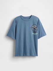 Gap Marvel Relaxed Graphic Short Sleeve T-Shirt (4-13yrs) (4-13yrs) - Imagen 1 de 3