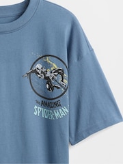 Gap Marvel Relaxed Graphic Short Sleeve T-Shirt (4-13yrs) (4-13yrs) - Imagen 3 de 3