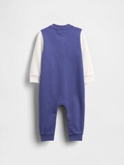 Gap Blue/White Disney Baby VintageSoft Varsity One-Piece (Newborn-24mths) (0-24mths) - Image 2 of 4