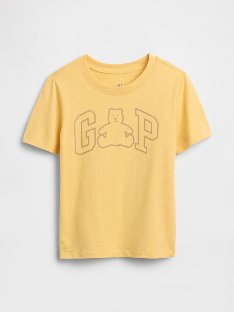 Gap Logo Crew Neck Short Sleeve T-Shirt (6mths-5yrs) (6mths-5yrs) - Imagen 1 de 3