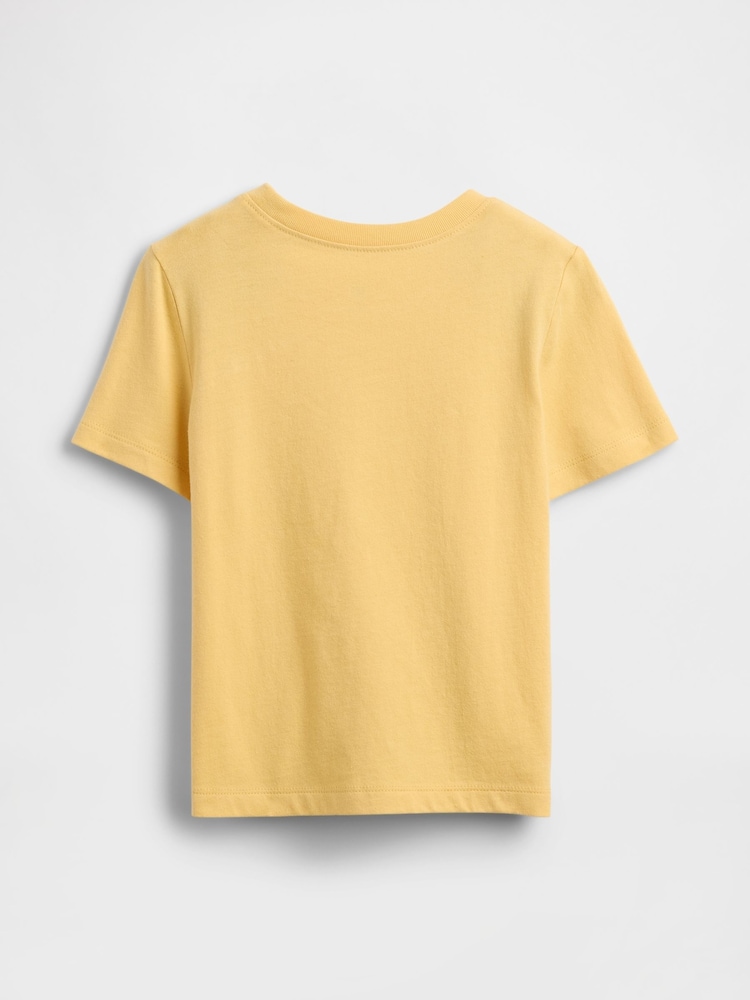 Gap Logo Crew Neck Short Sleeve T-Shirt (6mths-5yrs) (6mths-5yrs) - Imagen 2 de 3