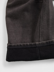 Gap Black Heavyweight French Terry Barrel Joggers - Image 5 of 5