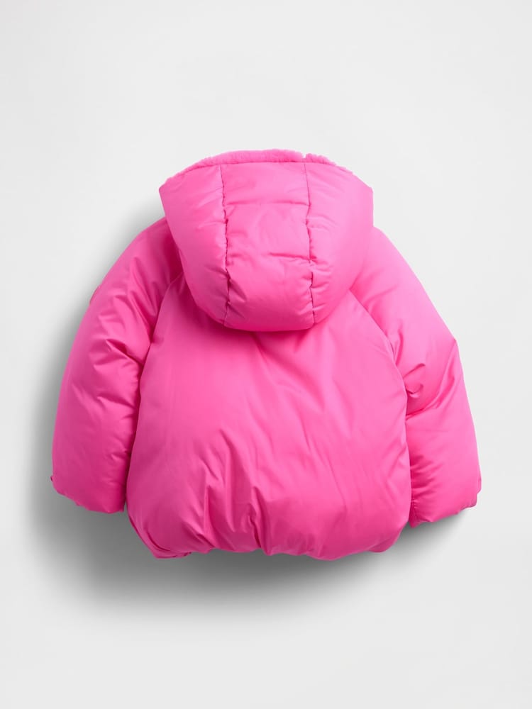 Gap Pink Cosy Puffer Jacket - Image 2 of 3