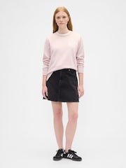 Gap Pink Logo Crewneck Sweatshirt - Image 3 of 5