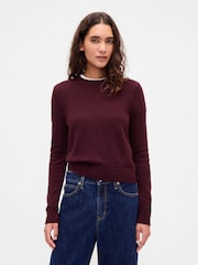 Gap Red Soft Touch Crew Neck Jumper - Image 1 of 4